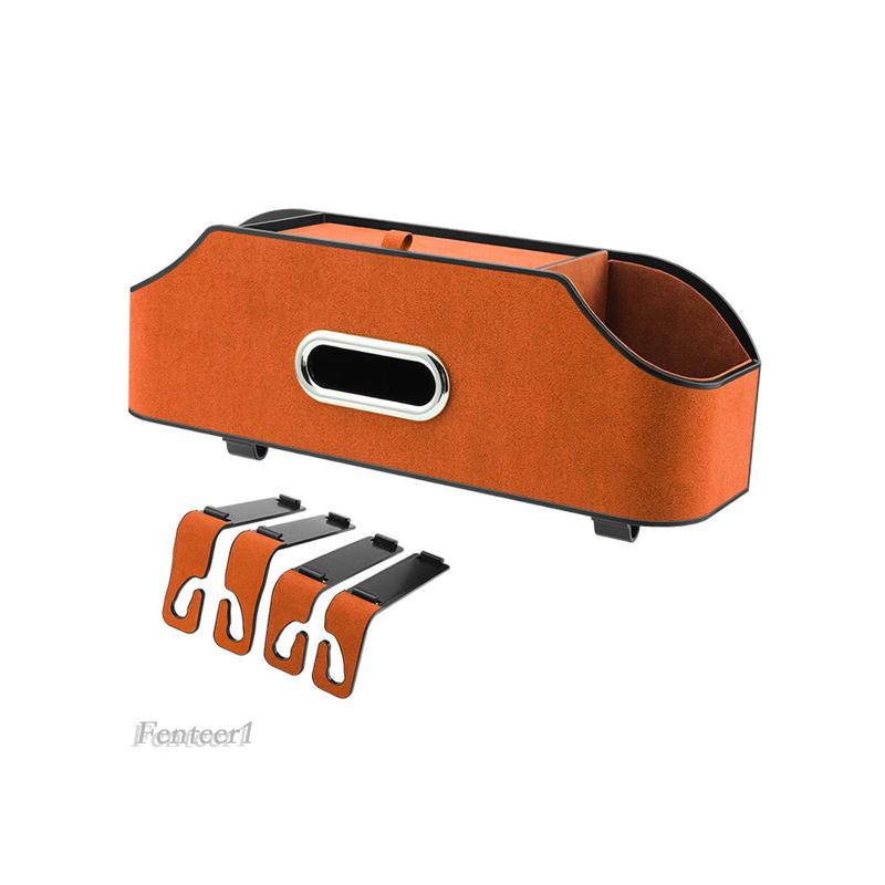 Giá Đỡ Cốc / Khăn Giấy Gắn Ghế Ngồi Xe Hơi Fenteer1 Tiện Dụng