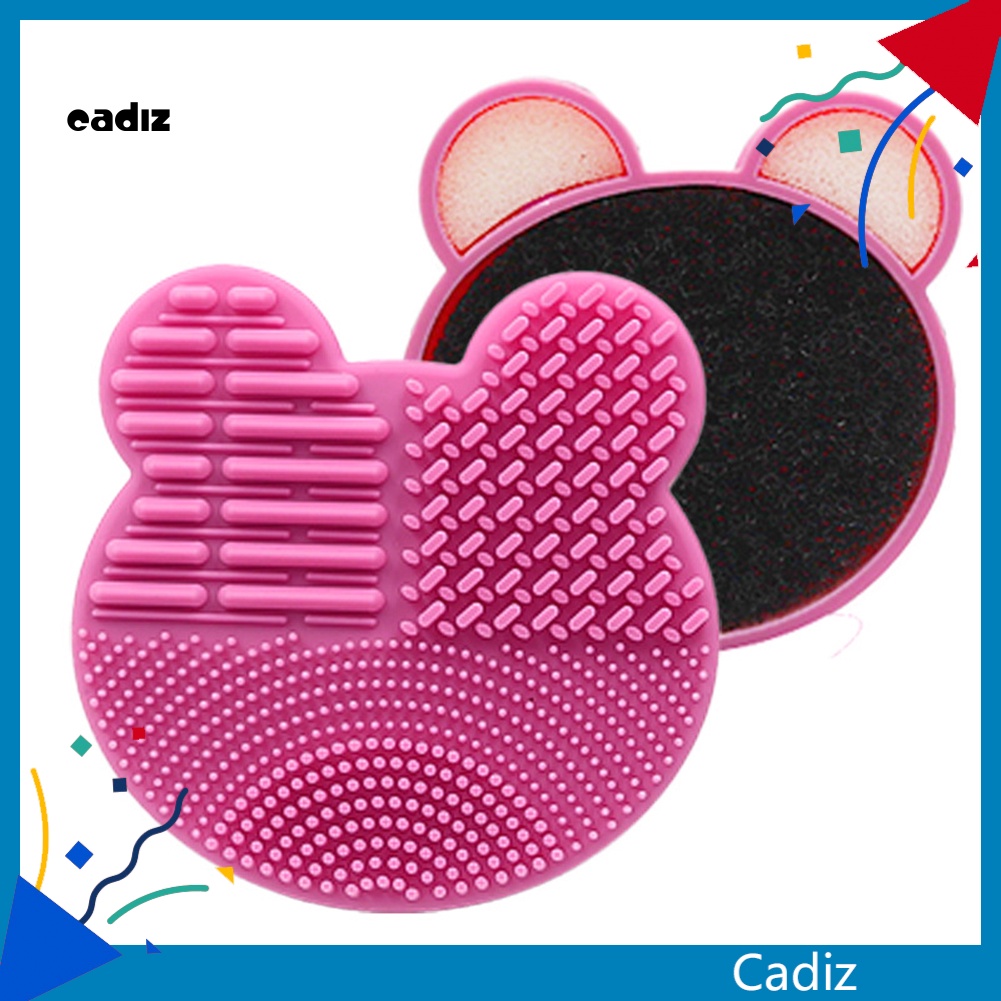 Hộp Vệ Sinh Cọ Trang Điểm Hình Gấu Dễ Thương