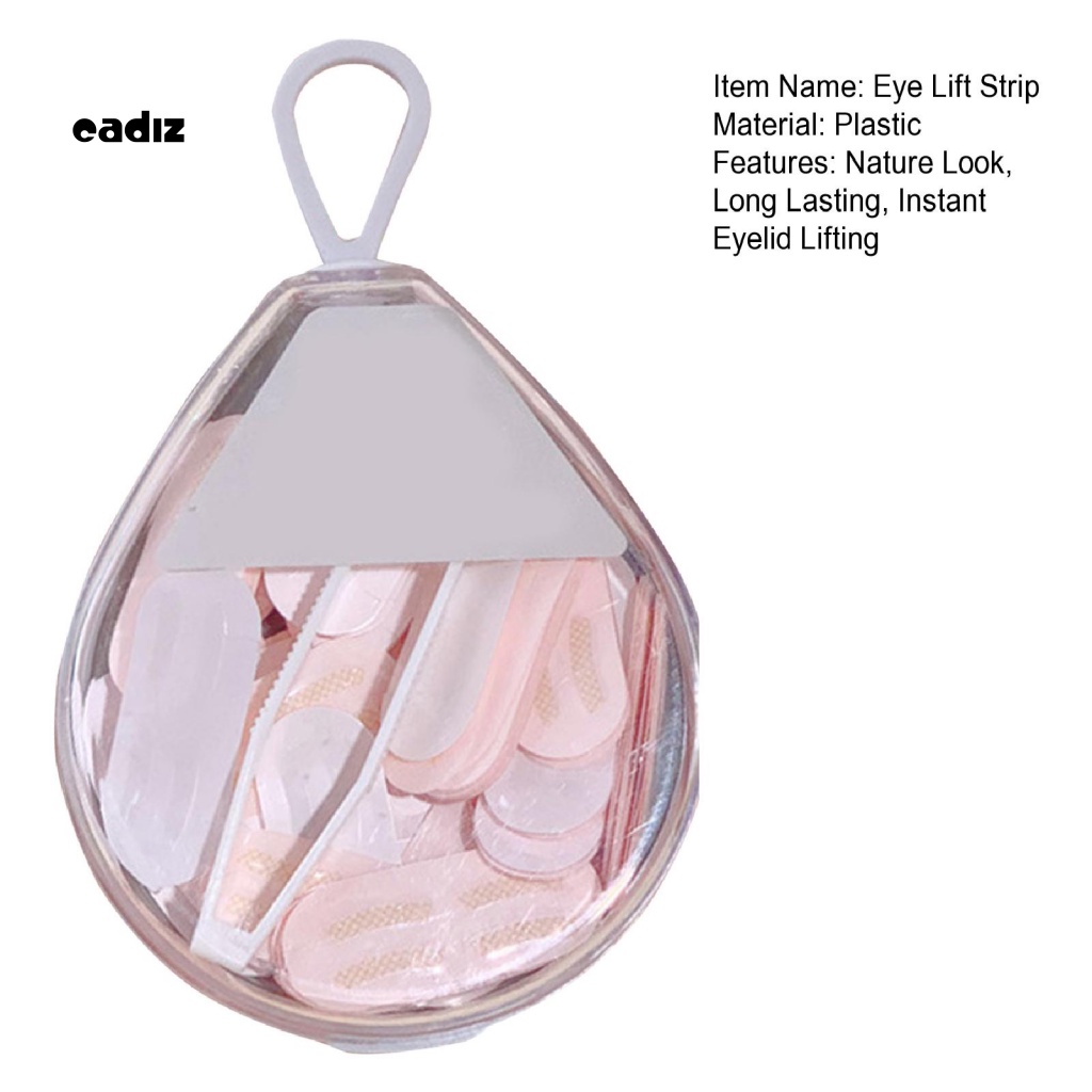 Bộ 300 Miếng Dán Kích Mí Tự Nhiên Có Thể Tháo Rời Kèm Nhíp Cho Nữ