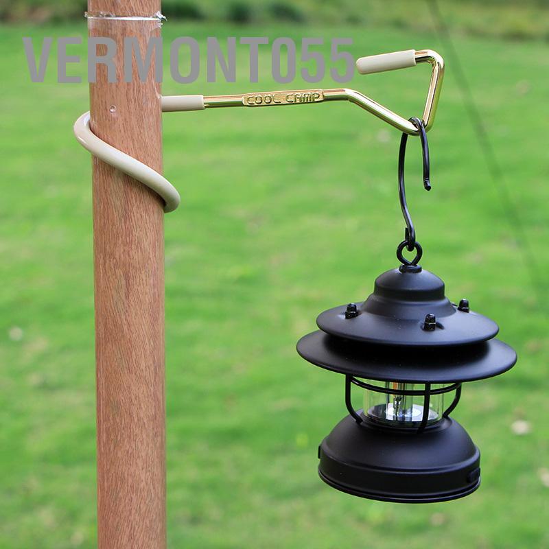 Vermont055 Đèn Cắm Trại Cực Gắn Móc Ngoài Trời Tán Lều Đính Kèm Treo Di Động Cho Sân Nhà Để Xe Graden