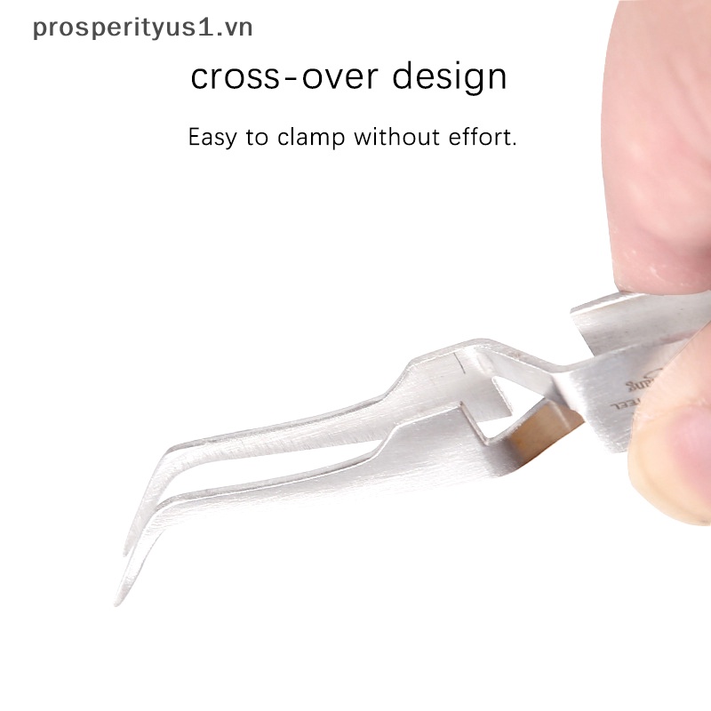 Nhíp Nhổ Lông Mèo Chuyên Nghiệp Bằng Thép Không Gỉ 2 Trong 1