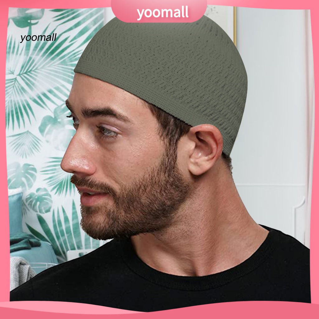 Yo / Mũ Dệt Kim Tròn Jacquard Gợn Sóng Truyền Thống Cổ Điển Cho Unisex