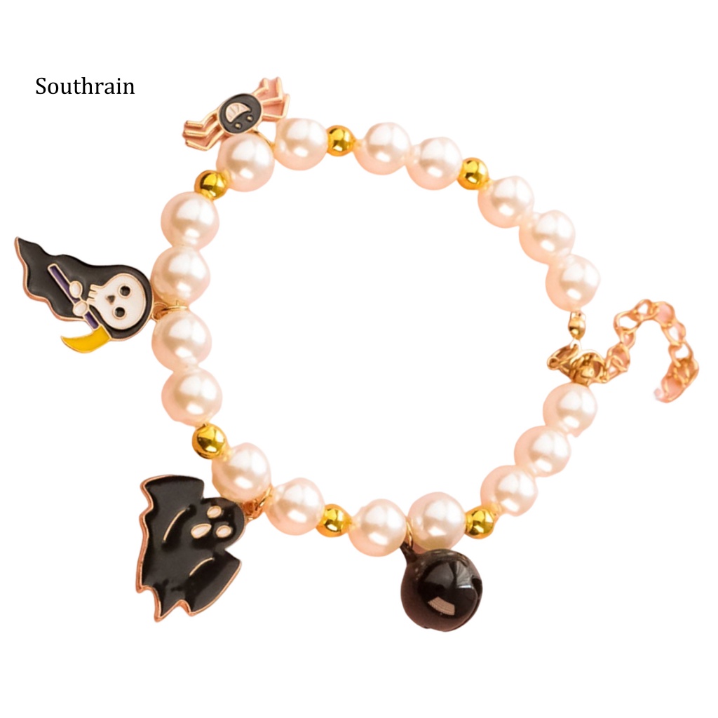 Vòng Cổ Nối Dài Bằng Resin Không Gây Kích Ứng Có Thể Điều Chỉnh Thiết Kế Hình Tôm Hùm Hoạt Hình Trang Trí Halloween