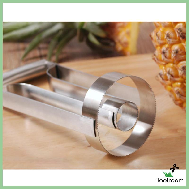 Dụng Cụ Cắt Dứa Bằng Thép Không Gỉ Với Tay Cầm Gọn Nhẹ