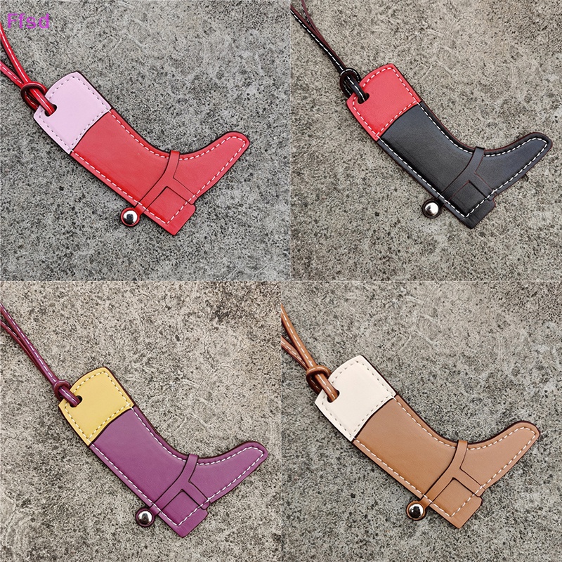 {Ffsd} Mặt Dây Chuyền Hình Giày Bốt Da Nhiều Màu Sắc Cho Nữ * Bán Chạy