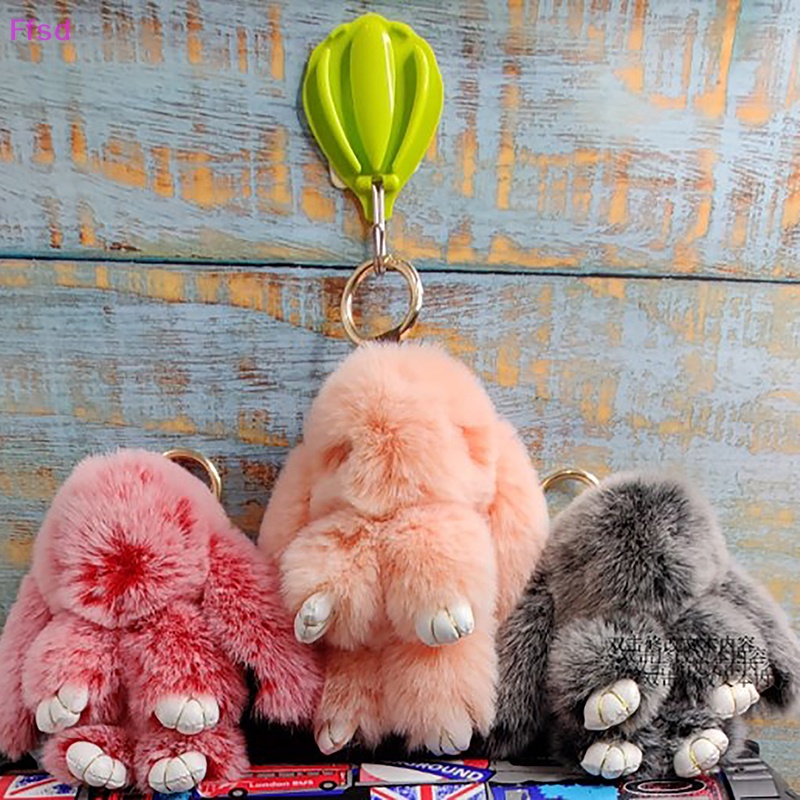 {Ffsd} Phụ Kiện Móc Khóa Treo Túi Xách Lông Thỏ Cho Nữ * Bán Chạy