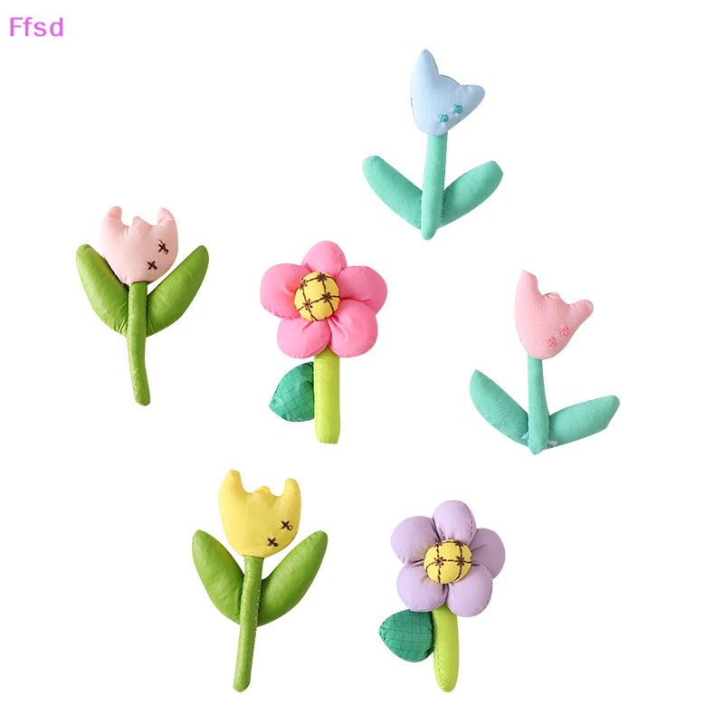{Ffsd} Kẹp Tóc Hình Hoa Tulip Bằng Vải Nhiều Màu Dễ Thương Phụ Kiện Làm Trang Sức Thủ Công Cho Nữ * Hàng Bán Chạy
