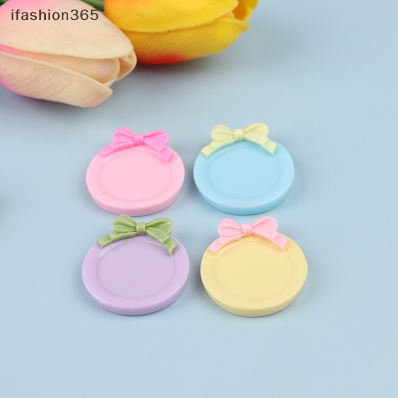 Set 5 Đĩa Đựng Món Tráng Miệng Mini Tỉ Lệ 1: 12 Dùng Trang Trí Nhà Búp Bê