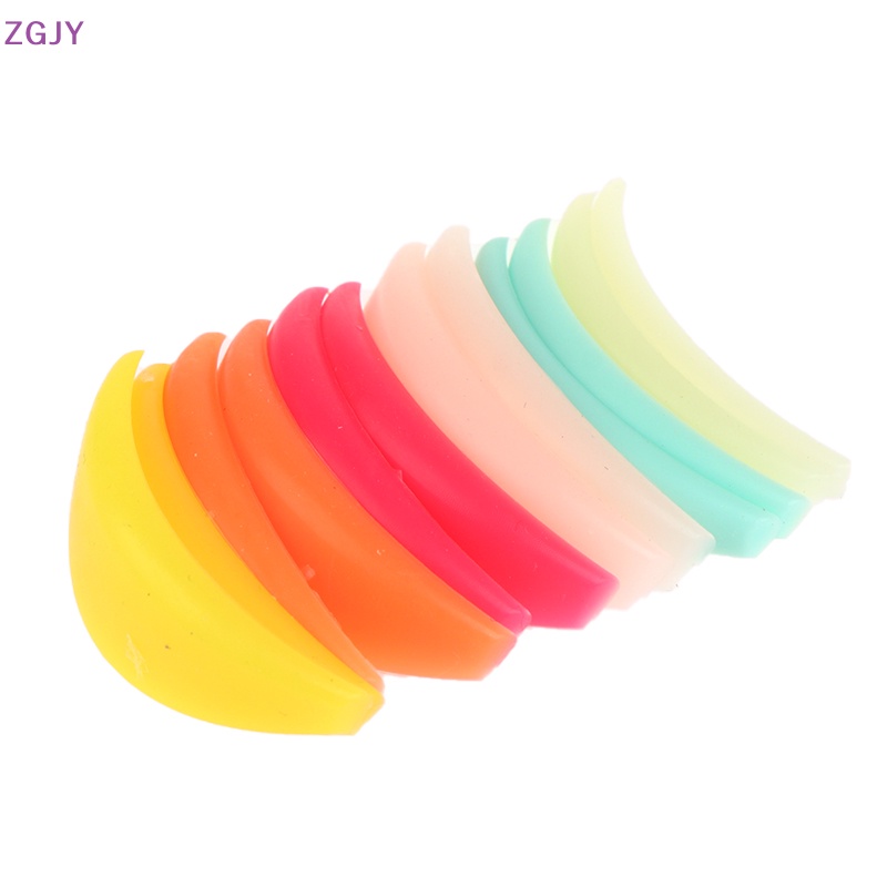 Set 6 Cặp Đệm Silicone Nhiều Màu Hỗ Trợ Uốn Cong Lông Mi Mới