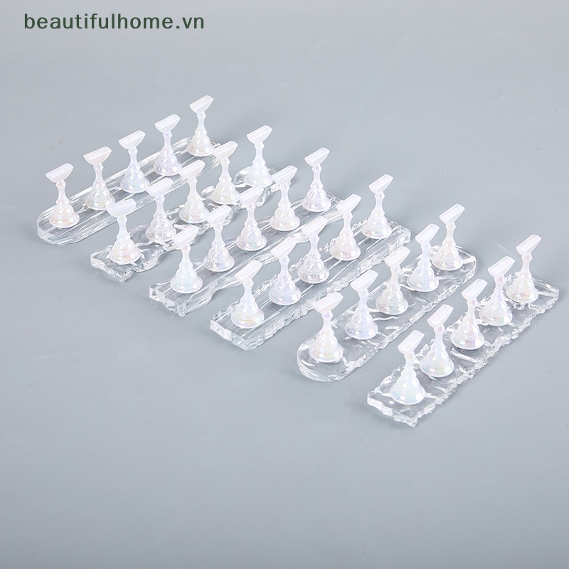 Giá Đỡ Trưng Bày Móng Tay Giả Từ Tính Bằng Acrylic