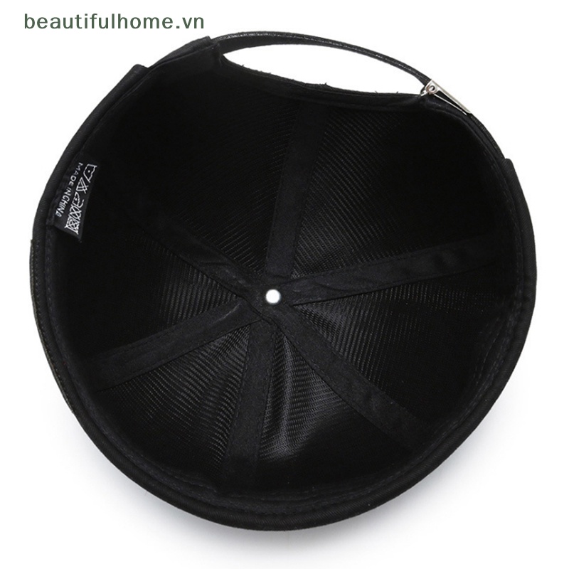 [beautifulhome] Mũ Beanie Không Vành Điều Chỉnh Được Phong Cách Hip Hop Cổ Điển Cho Nam Và Nữ [beauty]