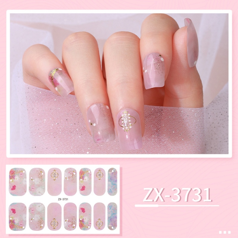 Sa Miếng Dán Trang Trí Móng Tay Tự Dính Tiện Dụng