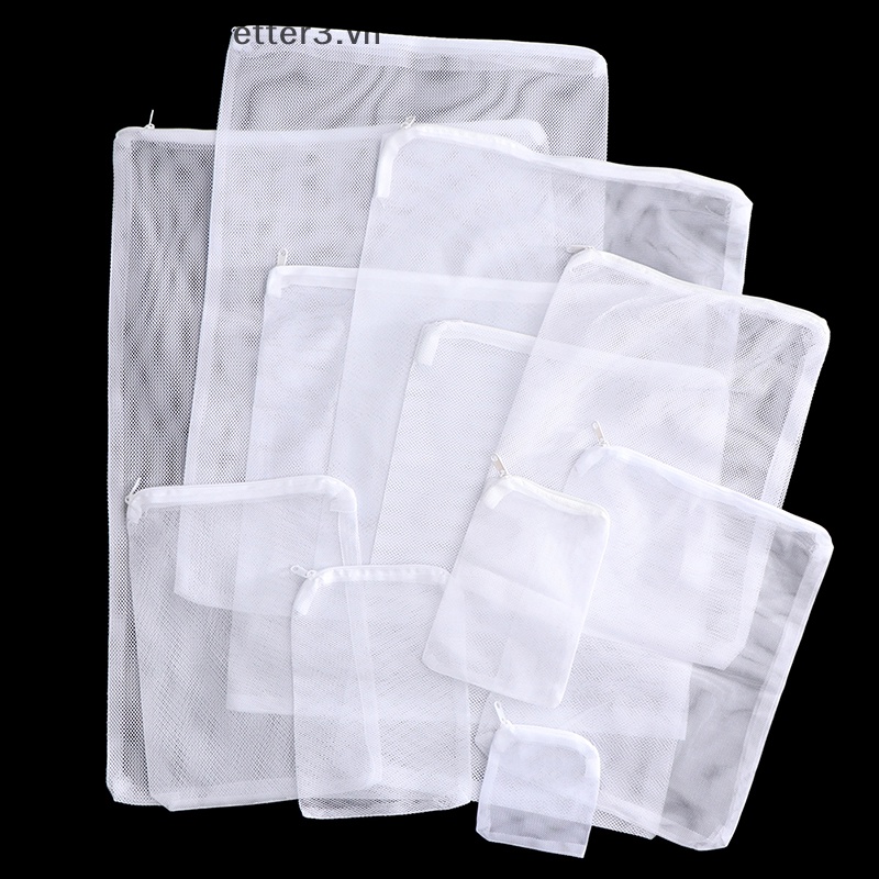 / / Mới / / Túi Lưới Lọc Cá Có Khóa Kéo Bằng Sợi Carbon Hoạt Tính Sinh Học.