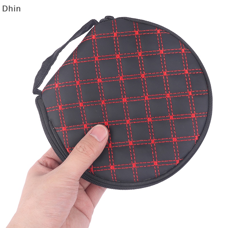 Túi Đựng Đĩa CD / DVD Sức Chứa Lớn 20 Ngăn Bằng Nhựa Cứng Có Khóa Kéo Tiện Dụng Mang Theo Du Lịch / Nhà Cửa