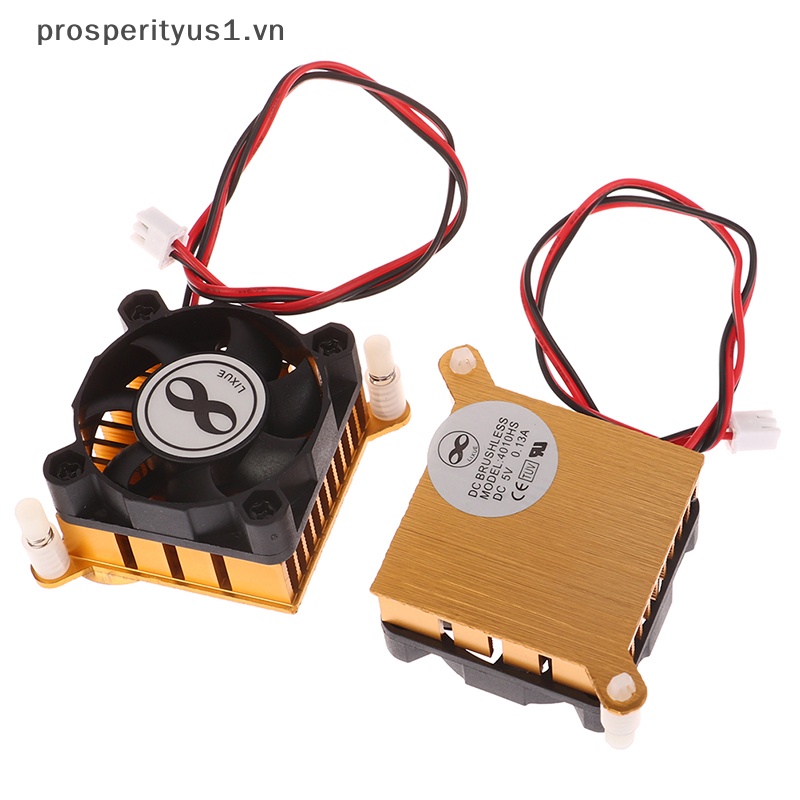 Quạt Tản Nhiệt CPU 5V 12V 60MM Lỗ Hở Chuyên Dụng Cho Máy Tính / Laptop prosperityus1