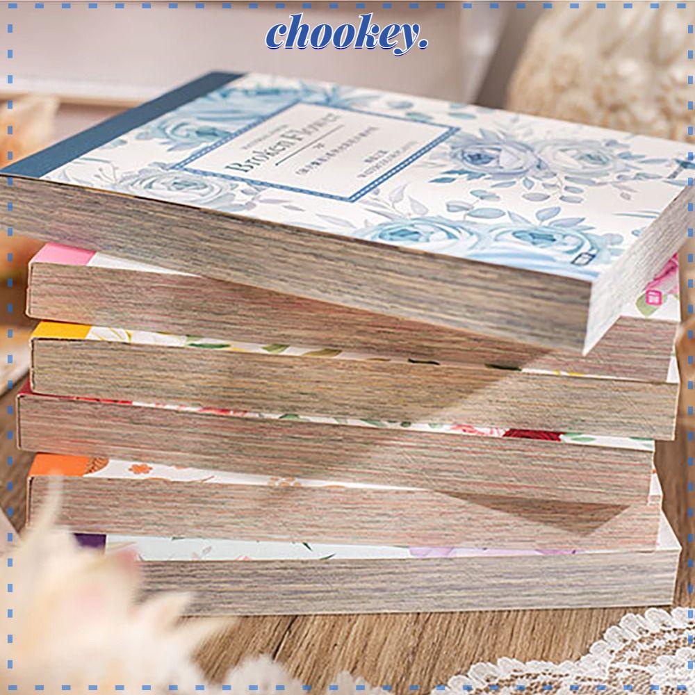 CHOOKEY Set 100 Tờ Nhãn Dán Trang Trí Điện Thoại Album Sổ Tay Hình Phong Cảnh Dễ Thương