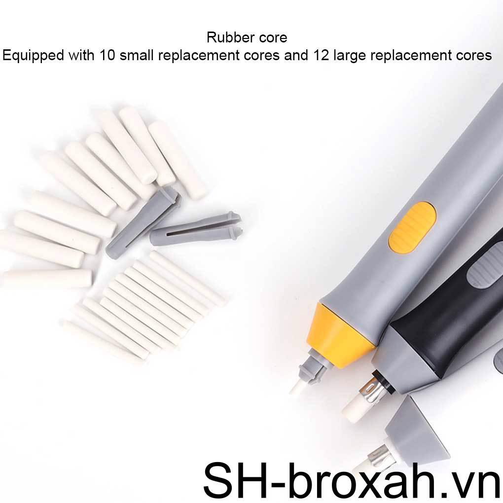 Cục Tẩy Bằng Điện ABS Chạy Bằng Pin Có Thể Điều Chỉnh Tiện Dụng