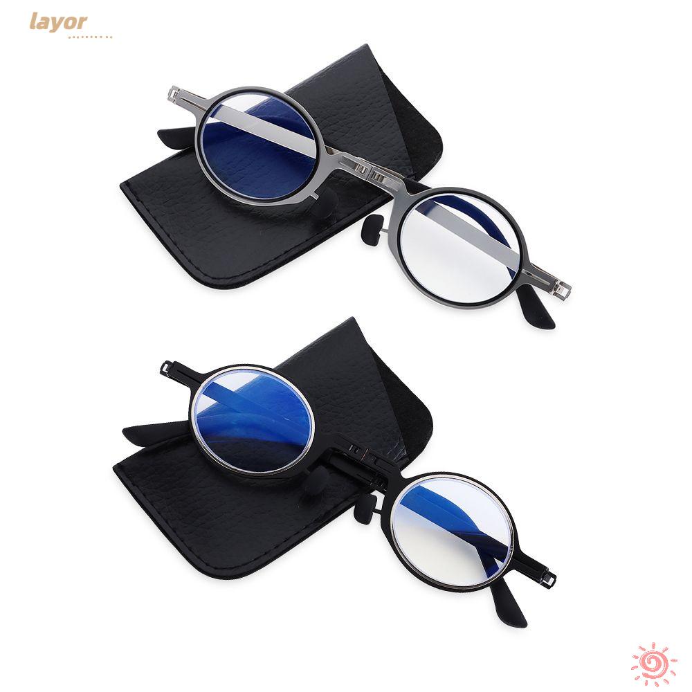 Lay Kính Đọc Sách Chống Mỏi Mắt Kèm Hộp Đựng Dành Cho Máy Tính