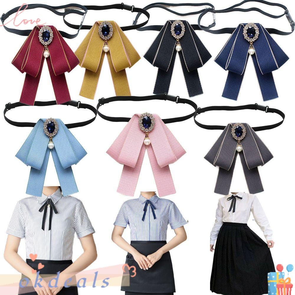 Nơ Đeo Cổ Có Thể Điều Chỉnh Trang Trọng Cho Nữ