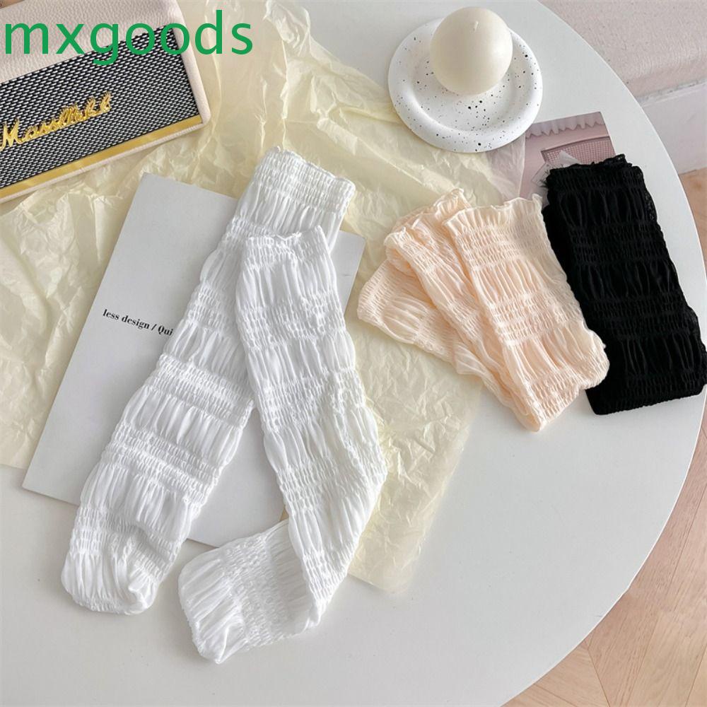 Vớ Cao Đến Đầu Gối Dáng Rộng Thoáng Khí Mềm Mại Co Giãn Chống Mài Mòn Họa Tiết Dễ Thương Thời Trang Mùa Hè Cho Nữ