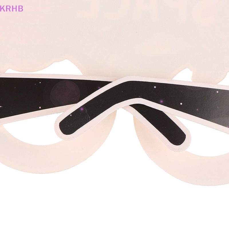 Set 6 Mắt Kính Bằng Giấy Chủ Đề Phi Hành Gia Cho Bữa Tiệc Mới