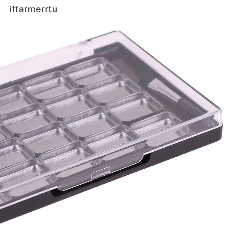 Bảng Phấn Mắt Nam Châm IF 1 Cái Kèm 20 Khay Sắt Và Cọ Trang Điểm DIY