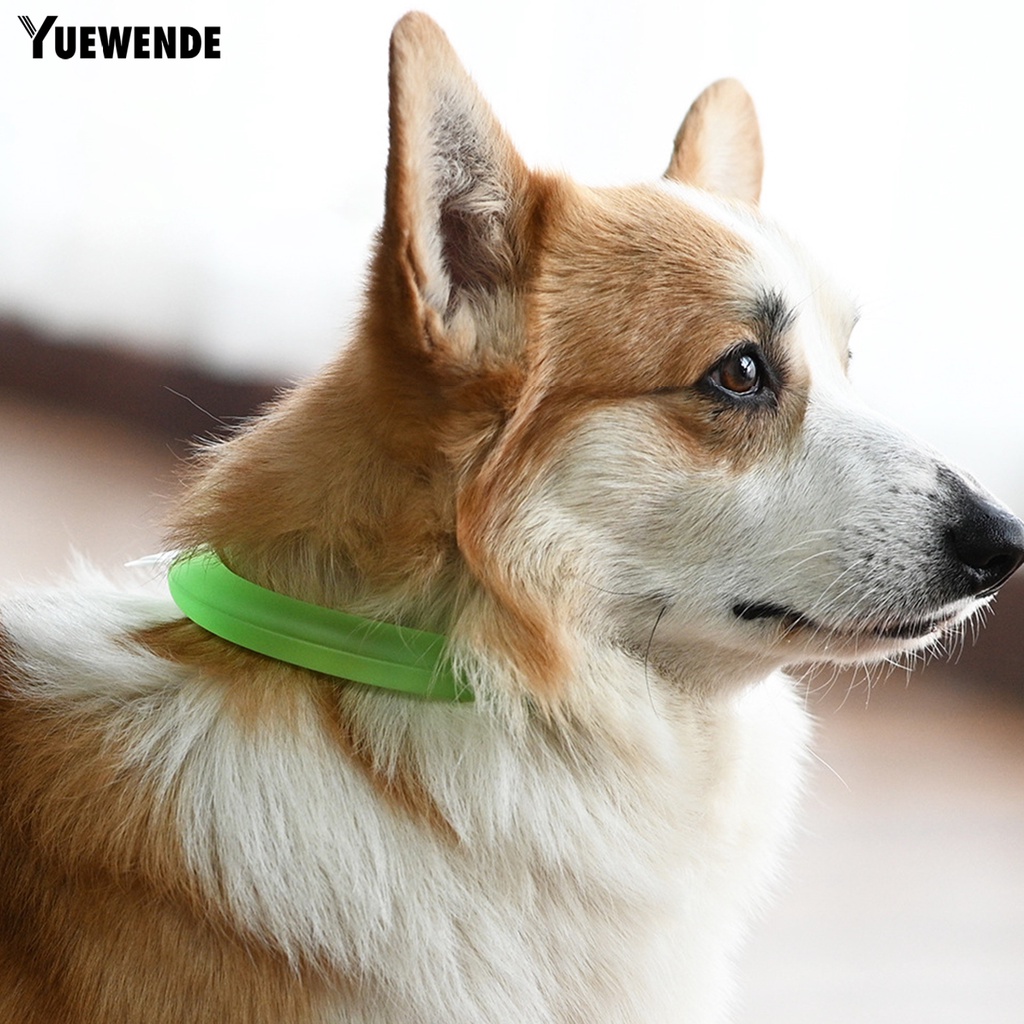 Yq.e Vòng Cổ Làm Mát Tháo Nhanh Chống Mài Mòn Có Thể Giặt Lại Thời Tiết Mùa Hè Cho Thú Cưng