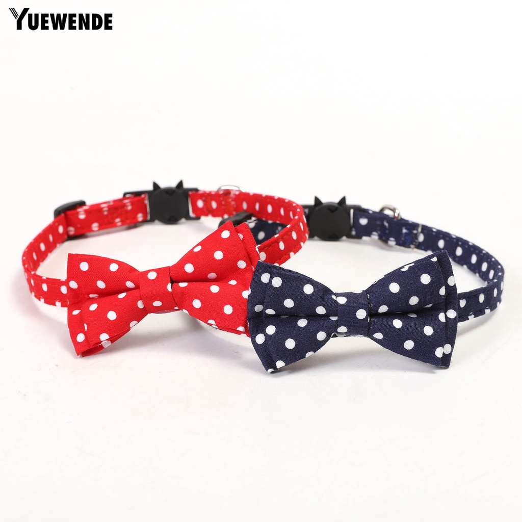 Nơ Đeo Cổ Họa Tiết Chấm Bi Xinh Xắn Cho Thú Cưng