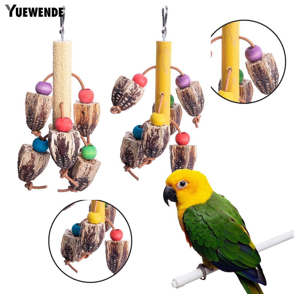 Đồ Chơi Treo Mài Răng Chống Cắn Cho Chim Vẹt Cỡ Vừa Và Vừa