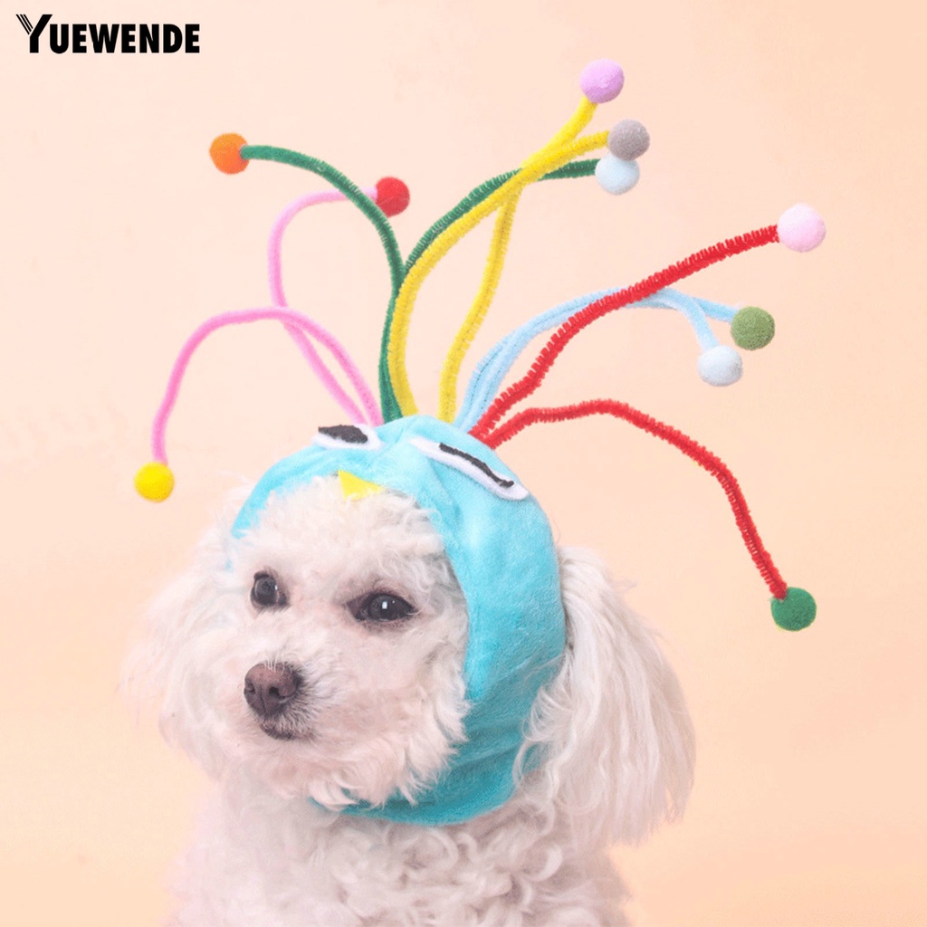 Mũ Lưỡi Trai Hình Chim Công Dễ Thương Cho Thú Cưng