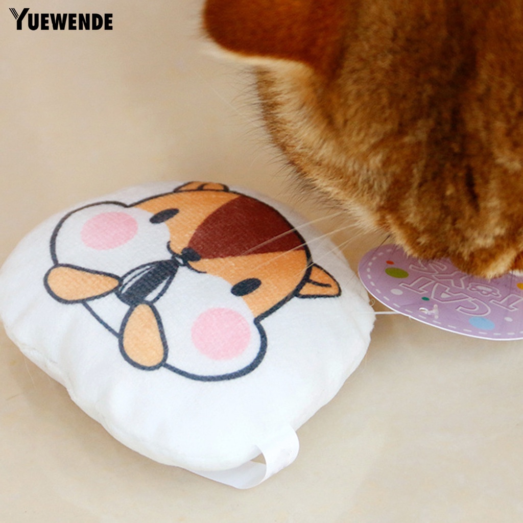 Đồ Chơi Nhồi Bông Hình Động Vật Dễ Thương Cho Mèo Cưng