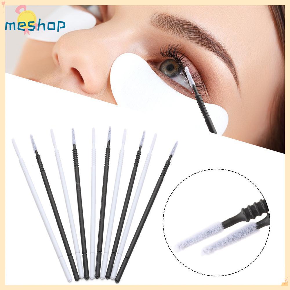 Set 100 Bông Tăm Vệ Sinh Lông Mi Giả Đa Năng Tiện Lợi