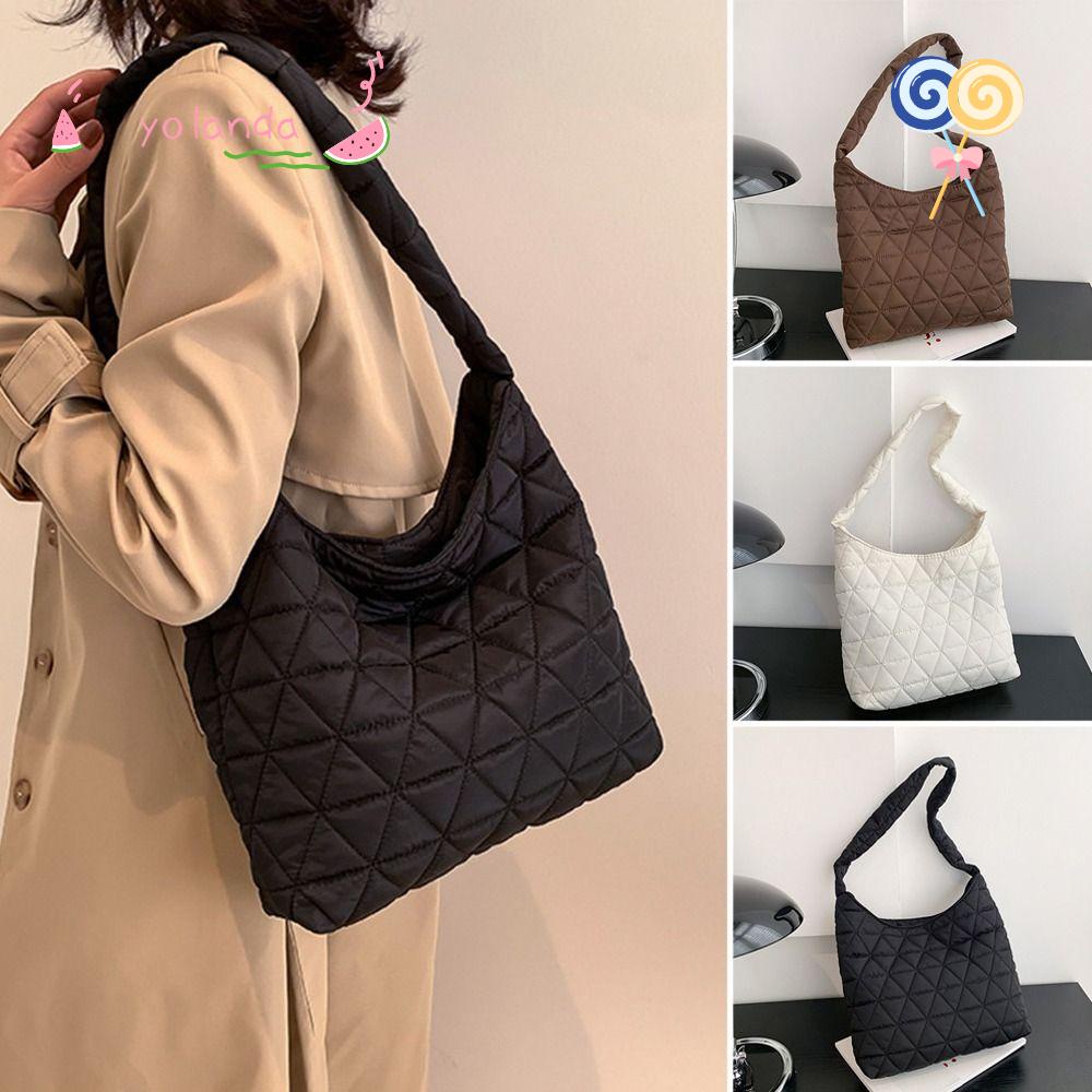 Túi Tote Chất Liệu Cotton Màu Trơn Thời Trang Mùa Đông