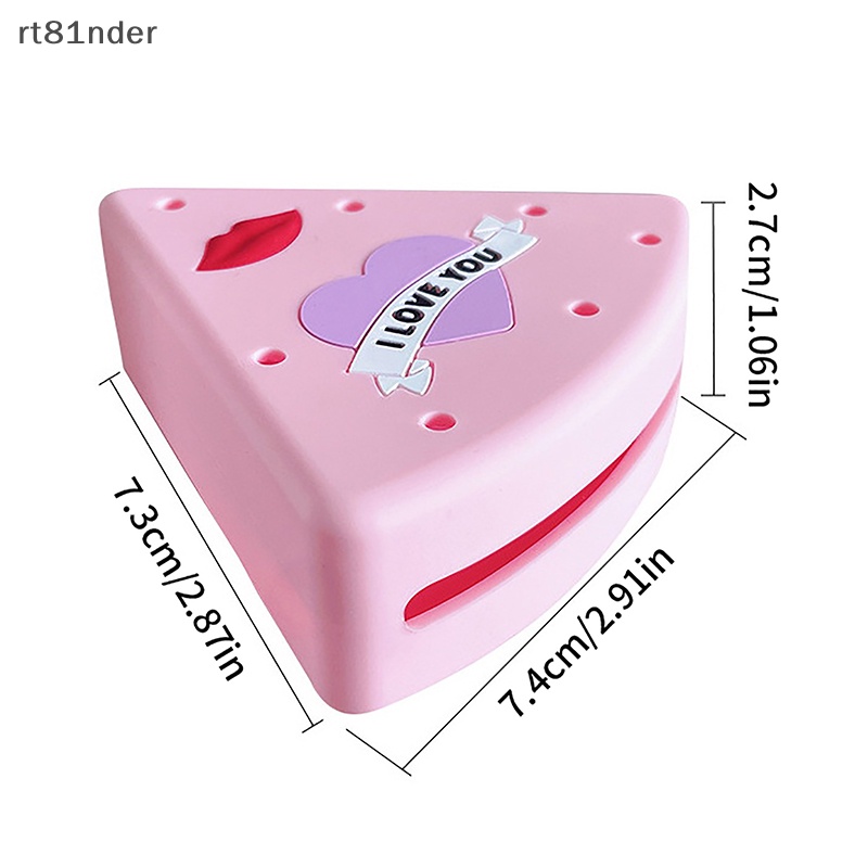 Rt Hộp Đựng Mút Trang Điểm Bằng Silicon Hình Tam Giác Dễ Thương Dùng Khi Đi Du Lịch