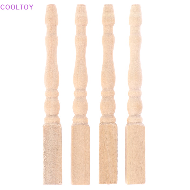 Set 4 Chân Bàn Trang Trí Nhà Búp Bê DIY Tỷ Lệ 1: 12