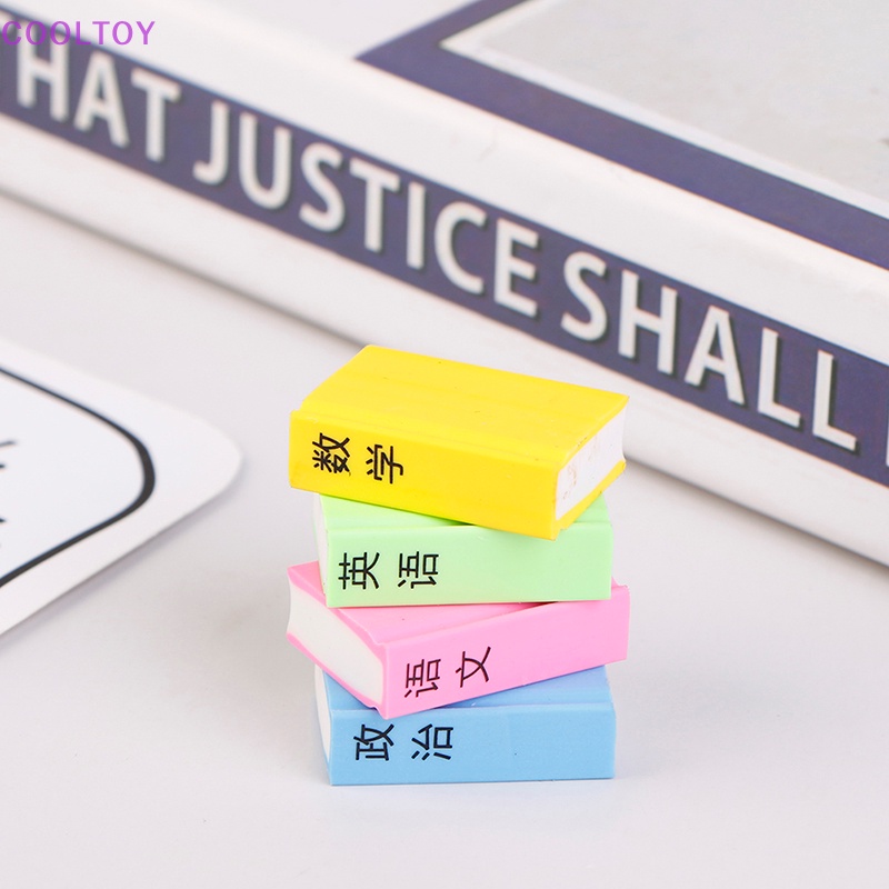 Set 4 Cuốn Sách Mini Tỉ Lệ 1 / 12 Cho Nhà Búp Bê