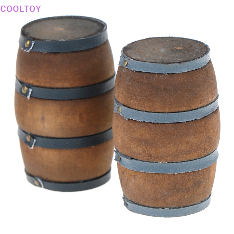 Cooltoy 1 Mô Hình Thùng Rượu Mini 1: 12 Trang Trí Nhà Búp Bê