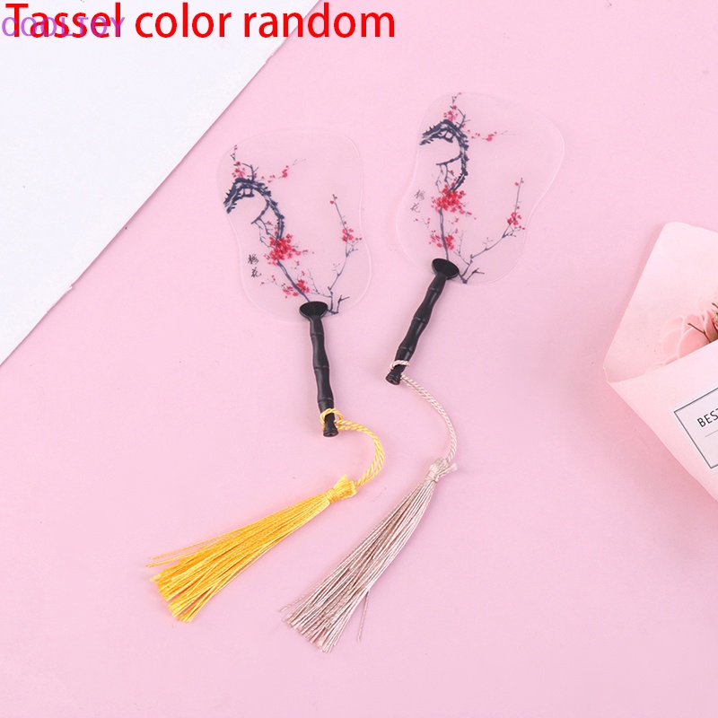 Set 2 Quạt Mini Trang Trí Nhà Búp Bê Tỉ Lệ 1: 12