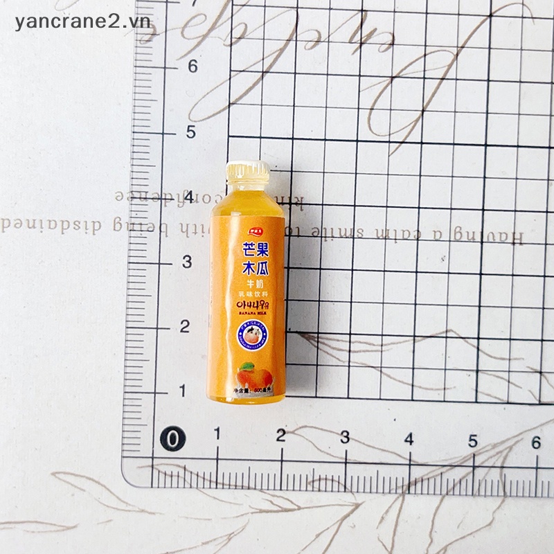 Bộ 3 Bình Nước Đồ Chơi Mini Bằng Nhựa Phát Sáng DIY Trang Trí Tiểu Cảnh / Búp Bê / Làm Trang Sức {yancrane2.vn}