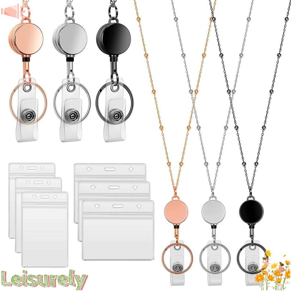 Móc Khóa Có Thể Thu Gọn Bằng Thép Không Gỉ Chống Thấm Nước Thời Trang Cho Y Tá / Văn Phòng