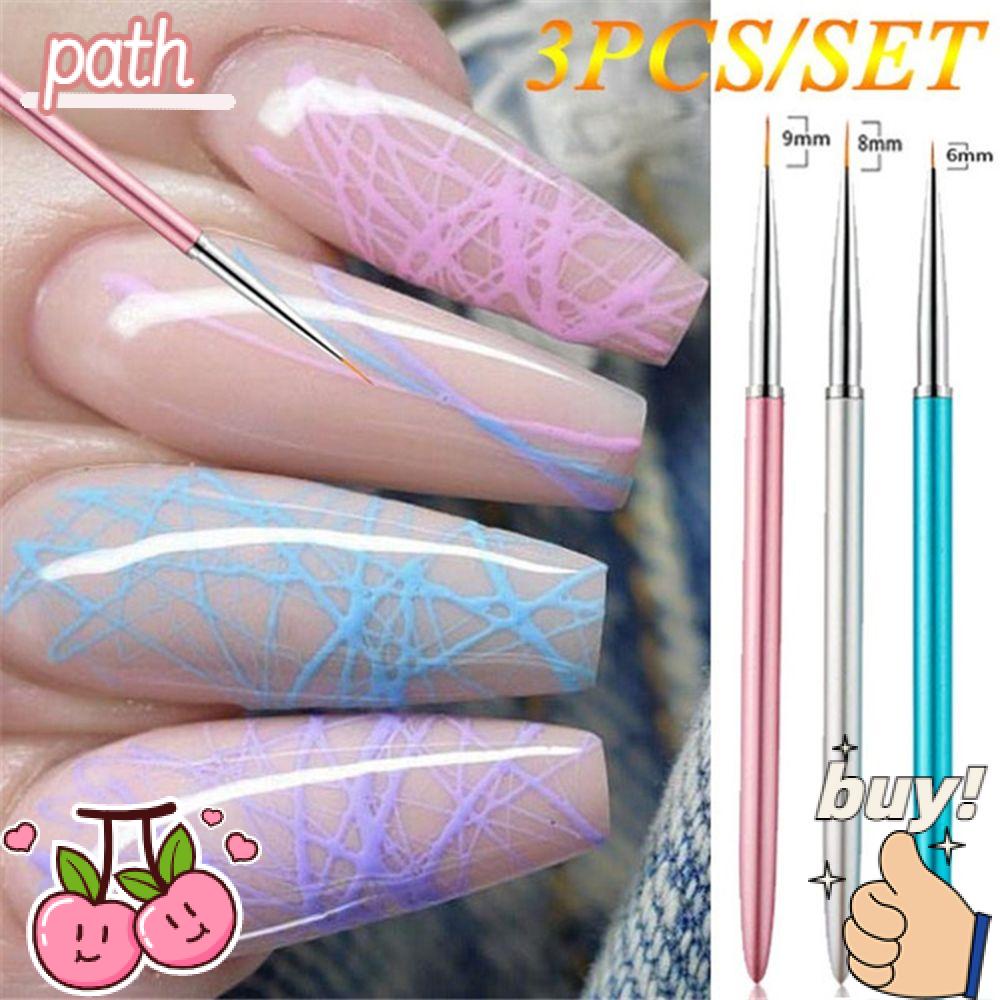 Bút Vẽ Trang Trí Móng Tay Nghệ Thuật Bằng Kim Loại DIY