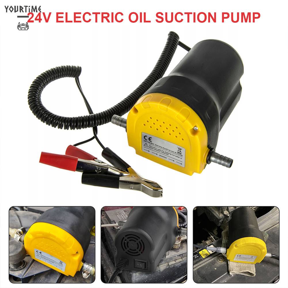 Máy Bơm Dầu Động Cơ 12V / 24V 60W Cho Xe Hơi, Tàu Thuyền