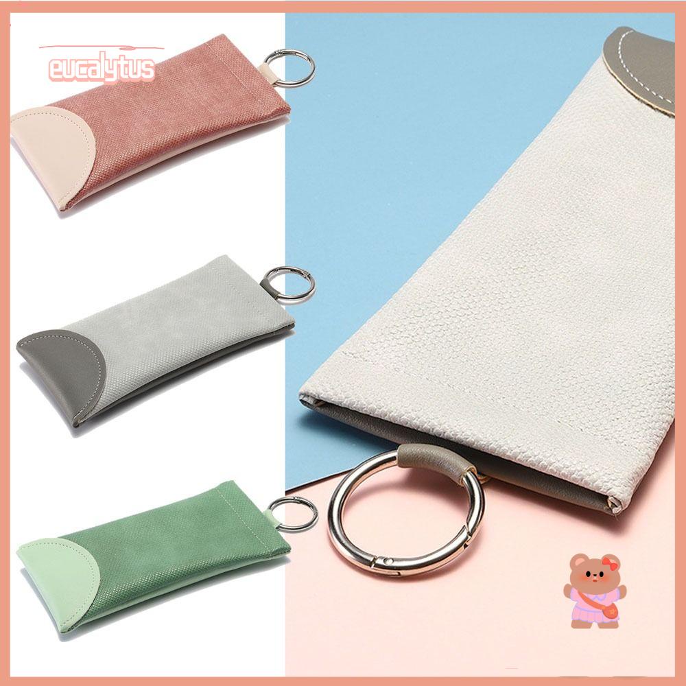 Túi Da PU Đựng Mắt Kính Chống Thấm Nước Unisex