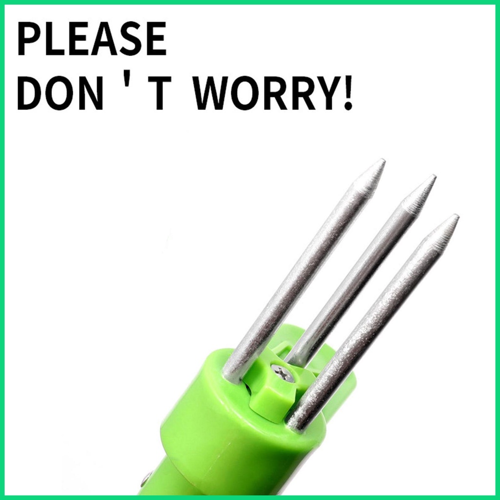 Dụng Cụ Kéo Cỏ Đứng Với Bàn Đạp Có Thể Điều Chỉnh Với Tay Cầm Dài Tiện Dụng