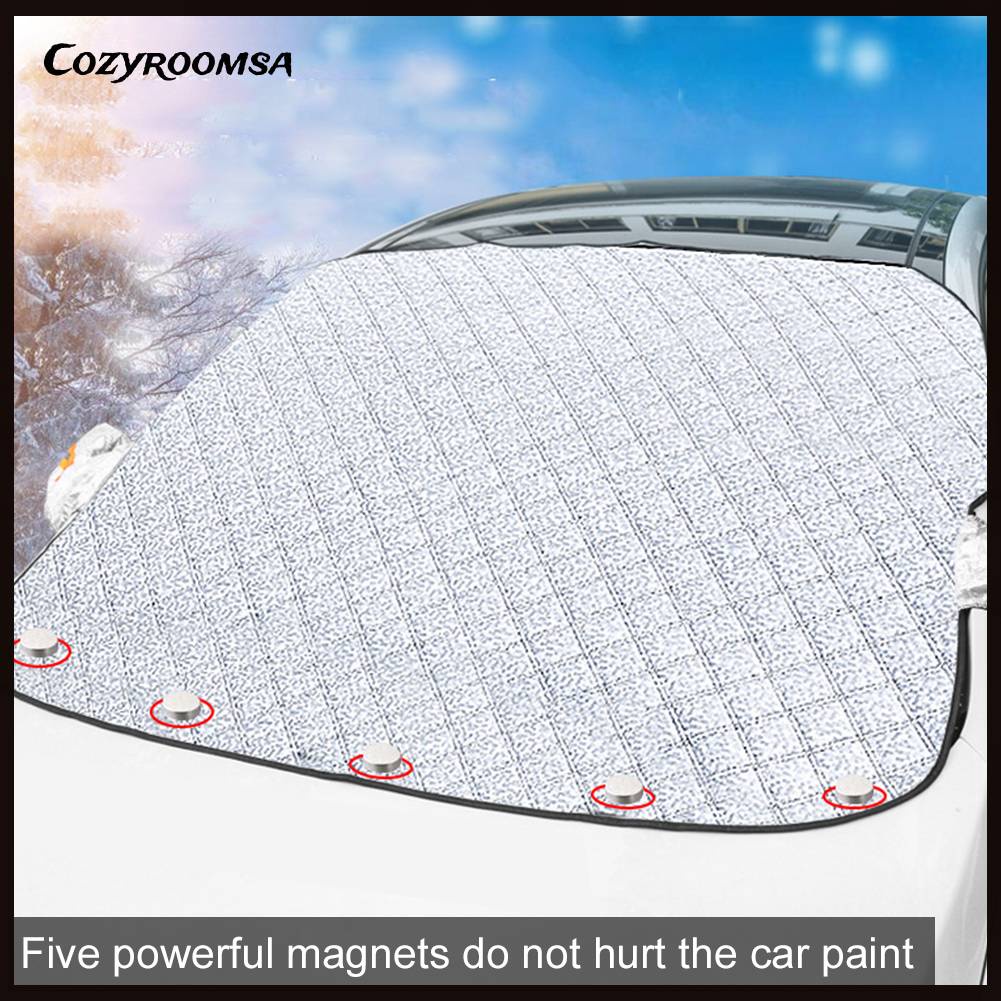 Tấm Che Nắng Chống Tia UV Gắn Kính Chắn Gió Xe Hơi Tiện Dụng