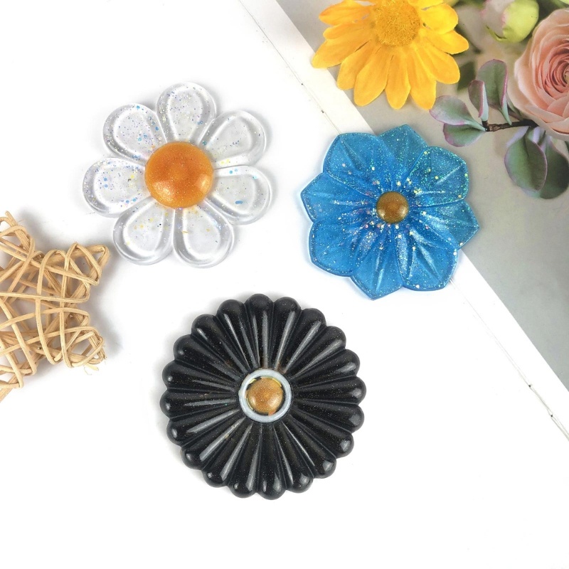 Khuôn Silicone Làm Móc Khóa Epoxy Resin 3D