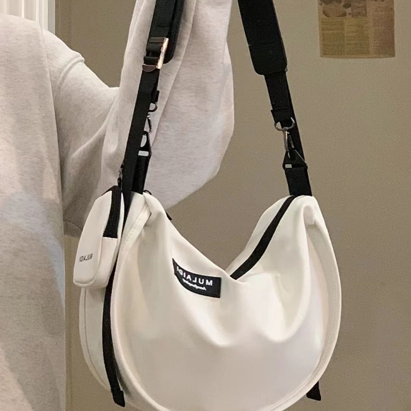 Túi Xách canvas Sức Chứa Lớn Phong Cách Thể Thao Nhật Bản Cho Nữ