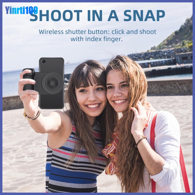 Giá Đỡ Điện Thoại Kiêm Sạc Bluetooth Không Dây 2 Trong 1 Có Nam Châm Chống Rung Hỗ Trợ Chụp Ảnh Selfie