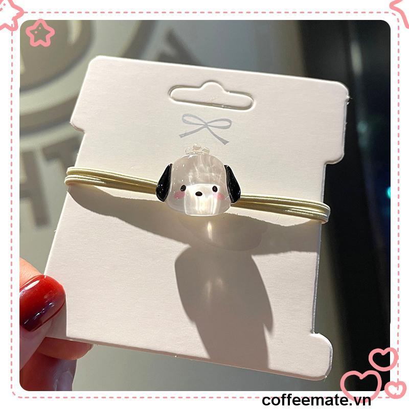 ⚡sanrio Dây Cột Tóc Cao Su Co Giãn Hình Hoạt Hình Dễ Thương