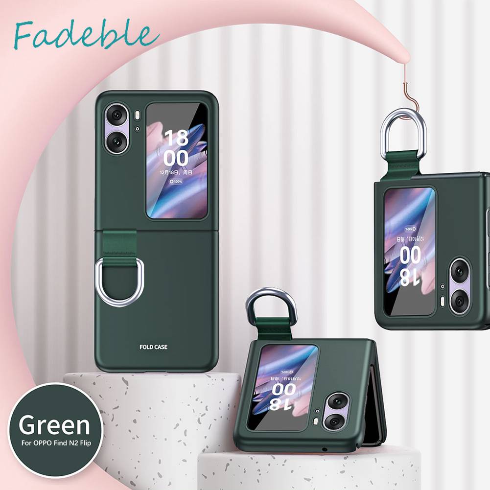 Bao Da Điện Thoại PC Nắp Lật Chống Rơi Có Vòng Đỡ Cho Smartphone Find N2